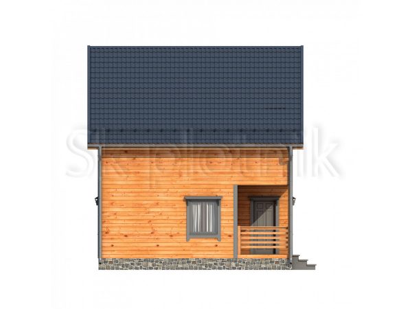 Каркасный дом с мансардой ДК-57. Картинка №5